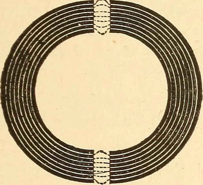 An illustration from A dictionary of electrical words, terms and phrases, 1896, leaf 109