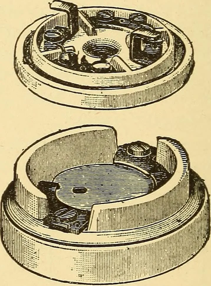 An illustration from A dictionary of electrical words, terms and phrases, 1896, leaf 162