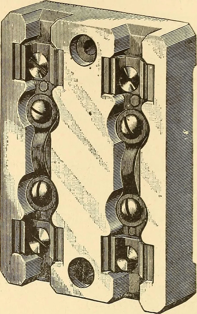 An illustration from A dictionary of electrical words, terms and phrases, 1896, leaf 163