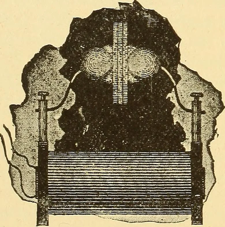 An illustration from A dictionary of electrical words, terms and phrases, 1896, leaf 178