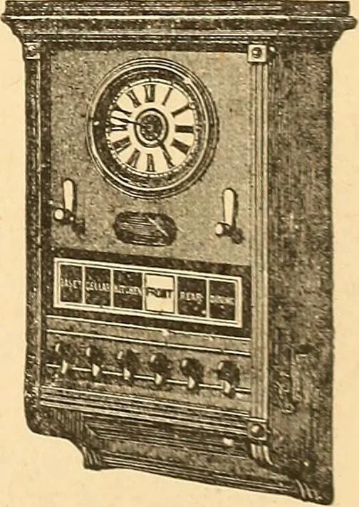 An illustration from A dictionary of electrical words, terms and phrases, 1896, leaf 23