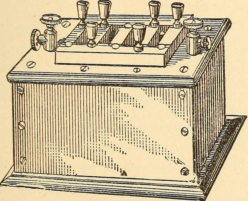 An illustration from A dictionary of electrical words, terms and phrases, 1896, leaf 237