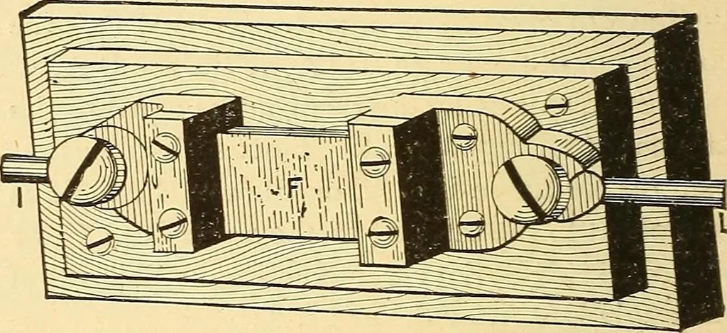 An illustration from A dictionary of electrical words, terms and phrases, 1896, leaf 256