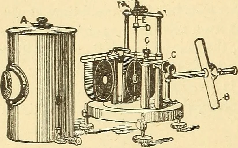 An illustration from A dictionary of electrical words, terms and phrases, 1896, leaf 260
