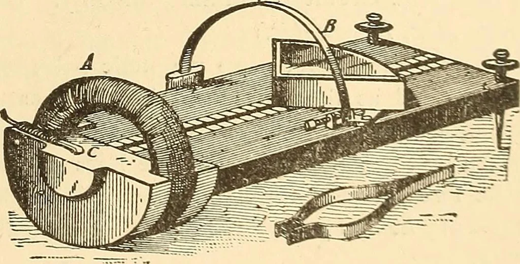 An illustration from A dictionary of electrical words, terms and phrases, 1896, leaf 263