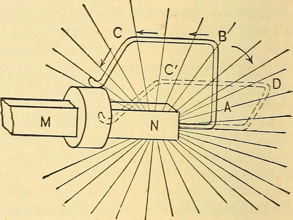 An illustration from A dictionary of electrical words, terms and phrases, 1896, leaf 300