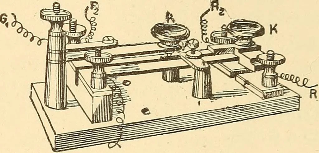 An illustration from A dictionary of electrical words, terms and phrases, 1896, leaf 313