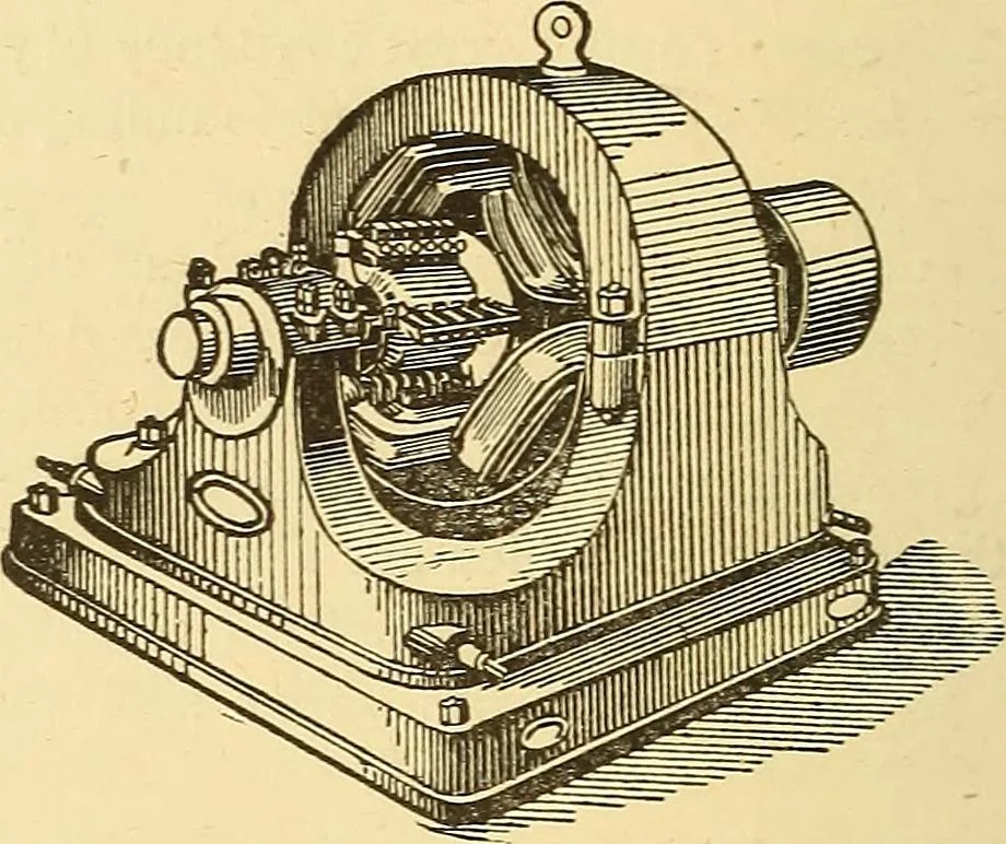 An illustration from A dictionary of electrical words, terms and phrases, 1896, leaf 340