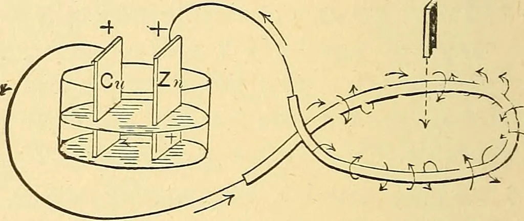 An illustration from A dictionary of electrical words, terms and phrases, 1896, leaf 350