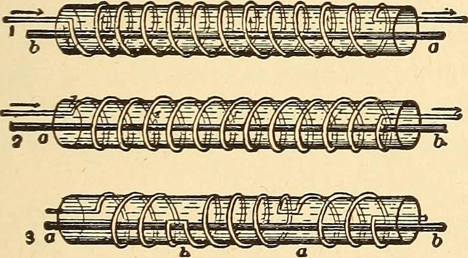 An illustration from A dictionary of electrical words, terms and phrases, 1896, leaf 351