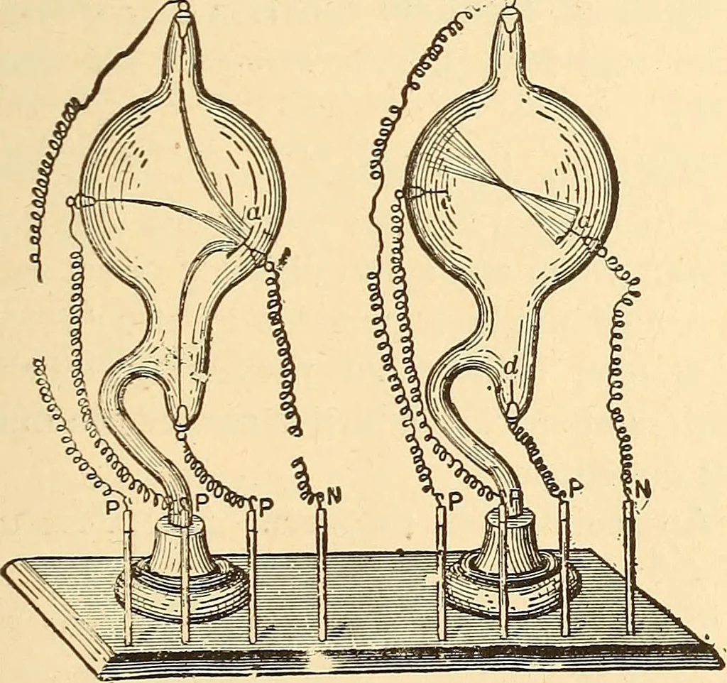 An illustration from A dictionary of electrical words, terms and phrases, 1896, leaf 373