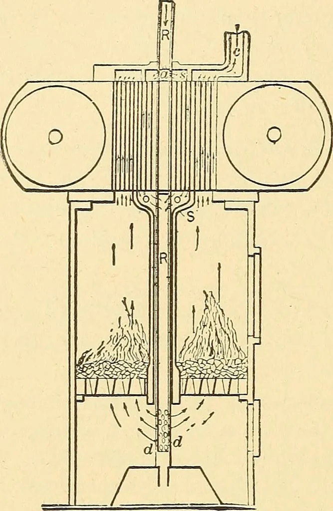 An illustration from A dictionary of electrical words, terms and phrases, 1896, leaf 386