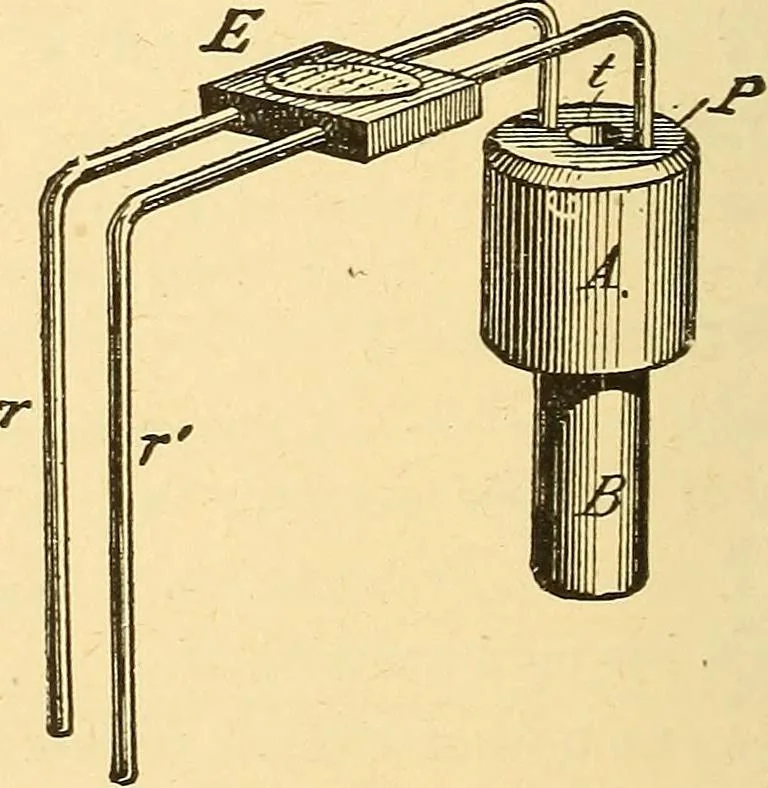 An illustration from A dictionary of electrical words, terms and phrases, 1896, leaf 396