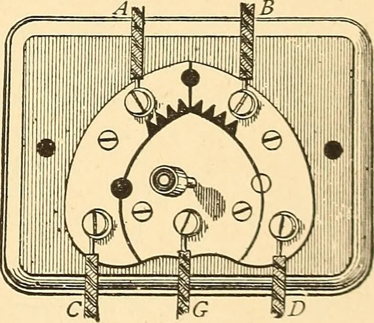 An illustration from A dictionary of electrical words, terms and phrases, 1896, leaf 43