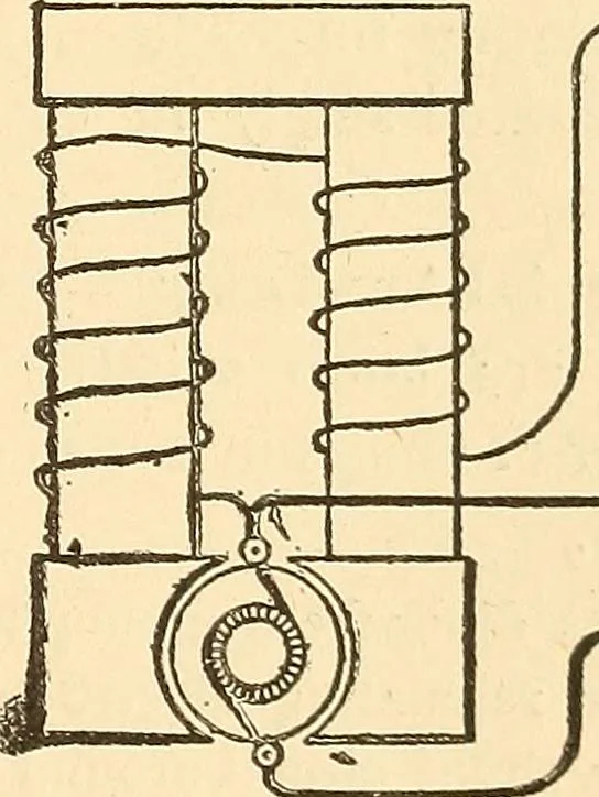 An illustration from A dictionary of electrical words, terms and phrases, 1896, leaf 457