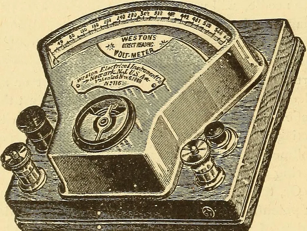 An illustration from A dictionary of electrical words, terms and phrases, 1896, leaf 560