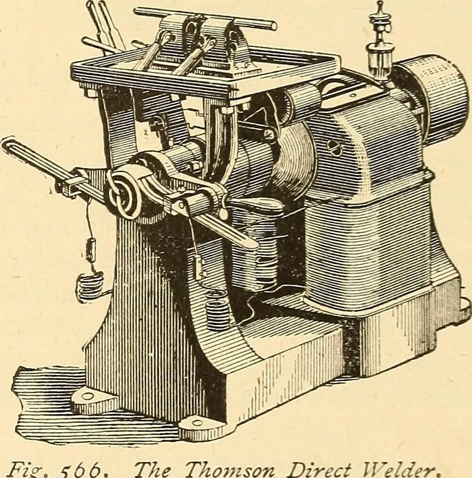 An illustration from A dictionary of electrical words, terms and phrases, 1896, leaf 565