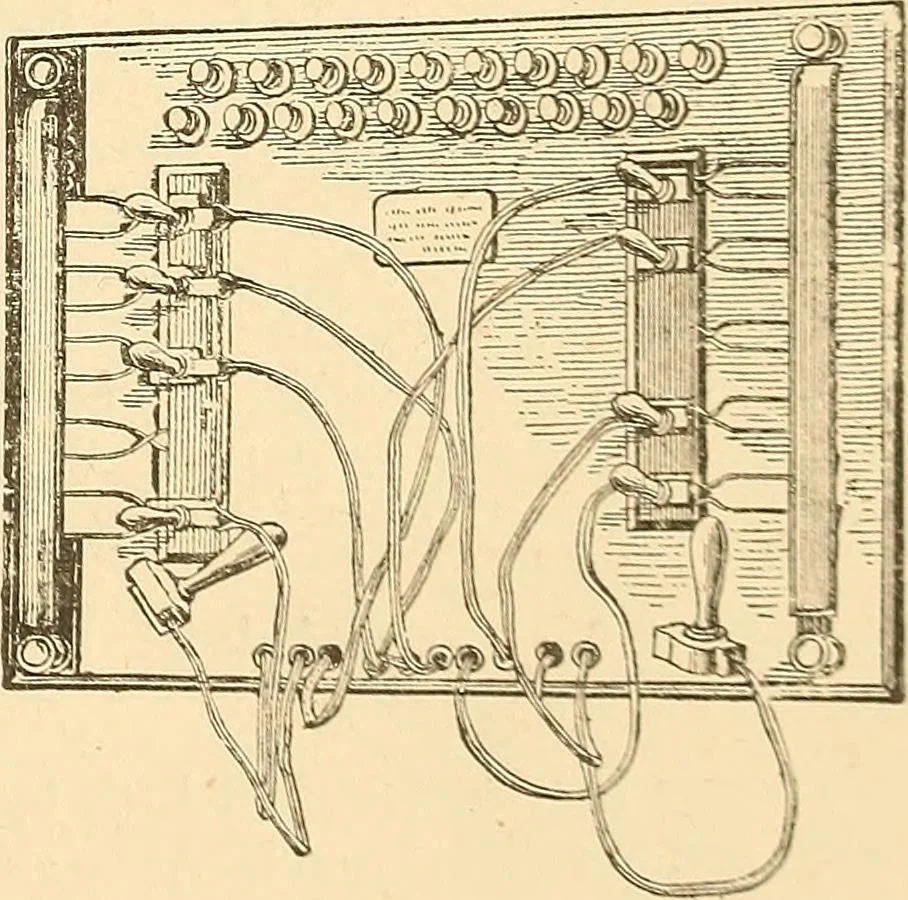 An illustration from A dictionary of electrical words, terms and phrases, 1896, leaf 63