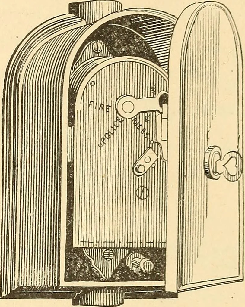 An illustration from A dictionary of electrical words, terms and phrases, 1896, leaf 67