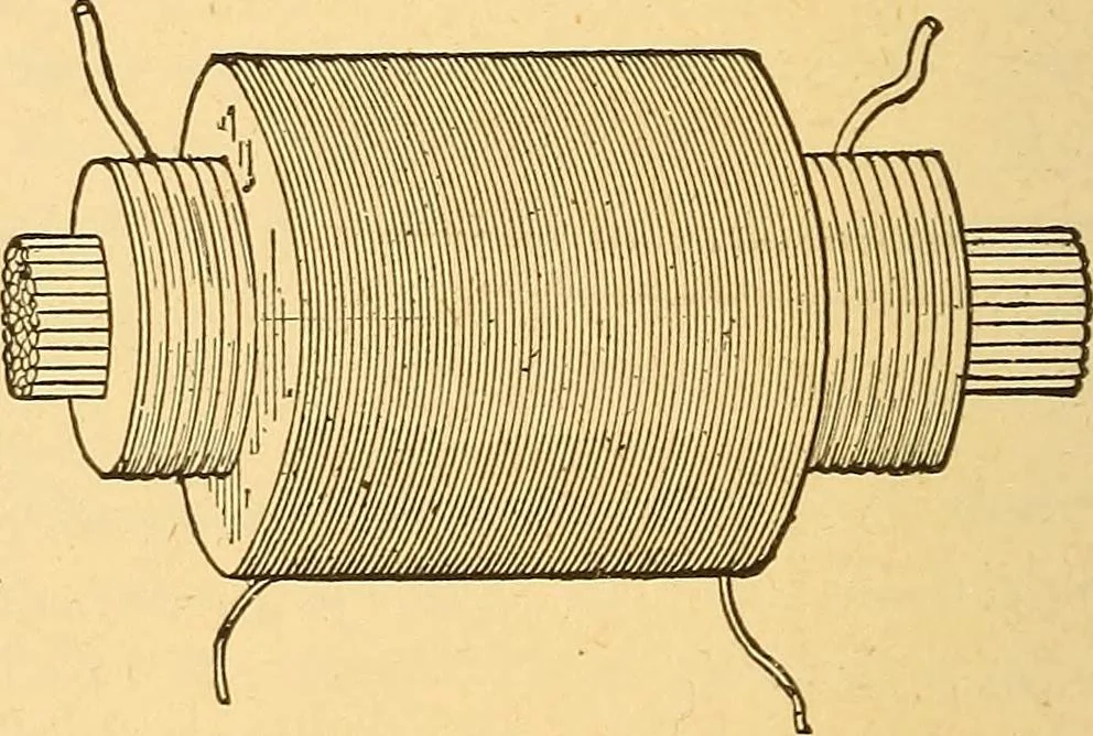 An illustration from A dictionary of electrical words, terms and phrases, 1896, leaf 672