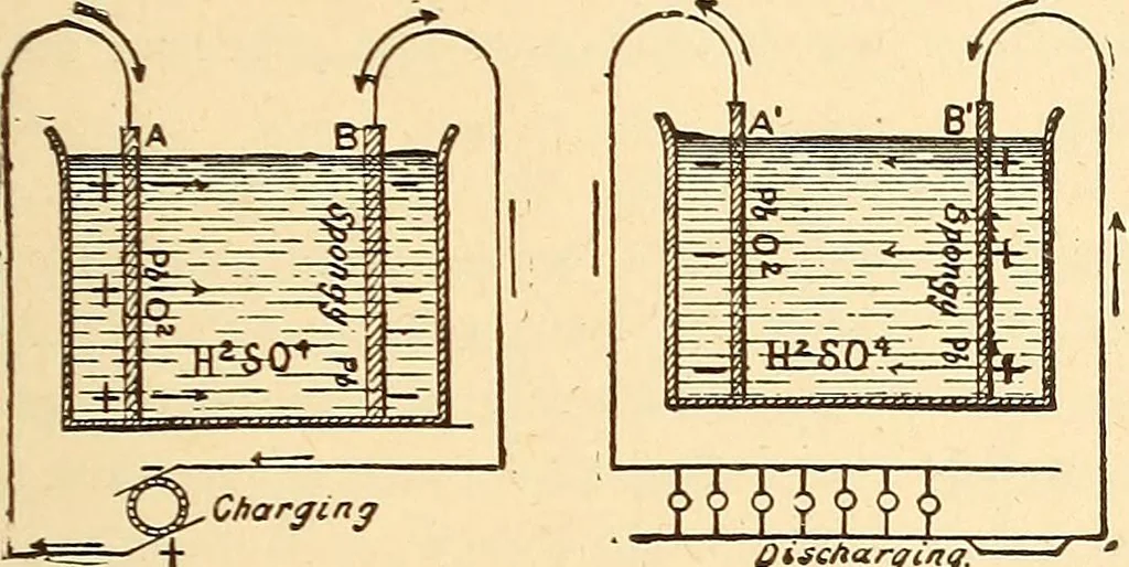 An illustration from A dictionary of electrical words, terms and phrases, 1896, leaf 93