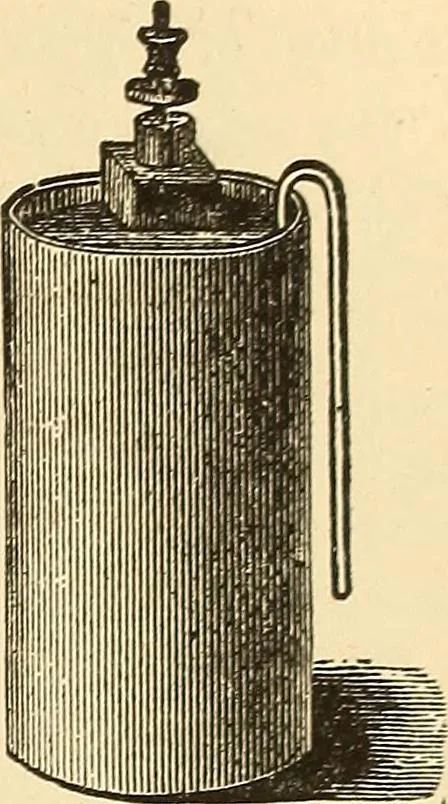 An illustration from A dictionary of electrical words, terms and phrases, 1896, leaf 97