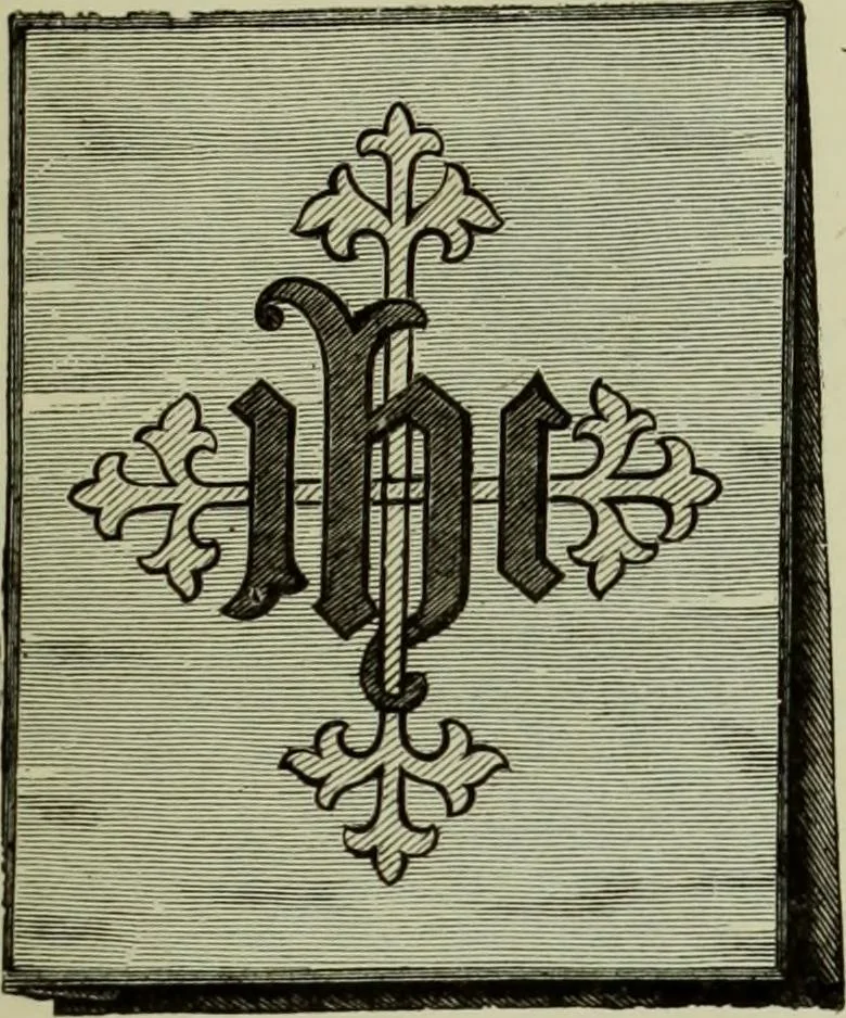 An illustration from The dictionary of needlework : an encyclopaedia of artistic, plain, and fancy needlework dealing fully with the details of all the stitches employed, the method of working, the materials used, the meaning of technical terms, and, where necessary, tracing the origin and history of the various works described, 1882, leaf 105