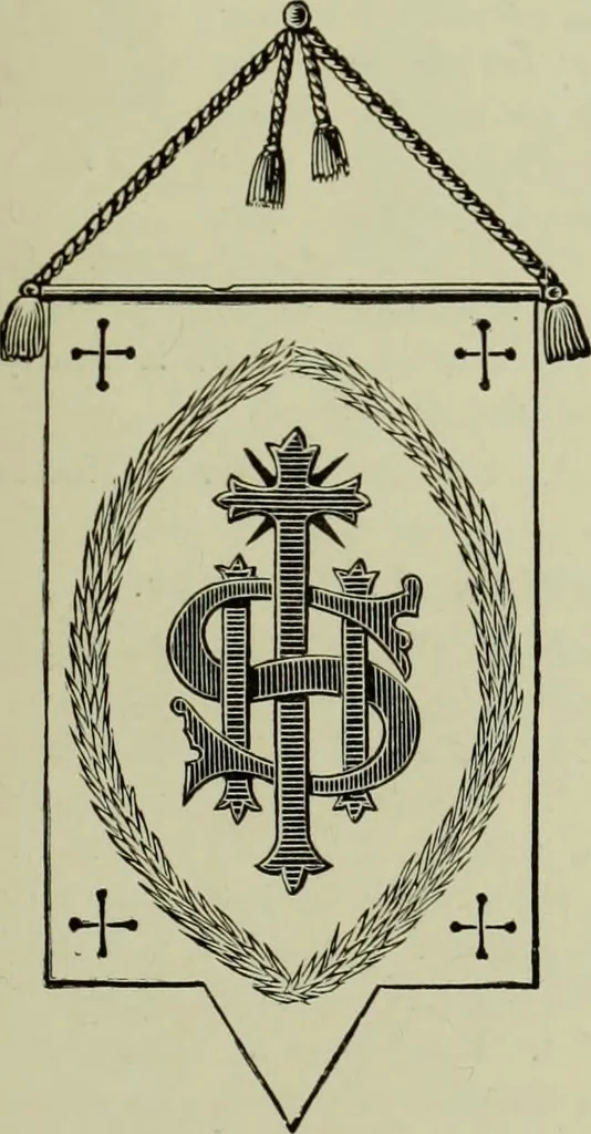An illustration from The dictionary of needlework : an encyclopaedia of artistic, plain, and fancy needlework dealing fully with the details of all the stitches employed, the method of working, the materials used, the meaning of technical terms, and, where necessary, tracing the origin and history of the various works described, 1882, leaf 105