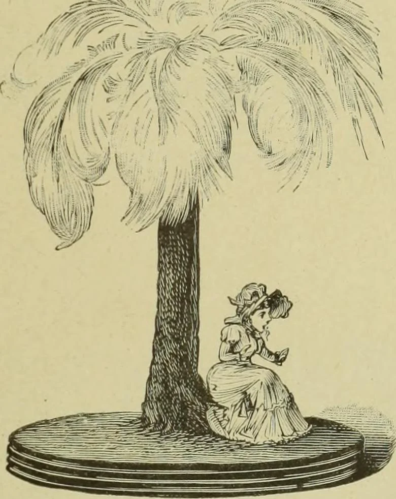 An illustration from The dictionary of needlework : an encyclopaedia of artistic, plain, and fancy needlework dealing fully with the details of all the stitches employed, the method of working, the materials used, the meaning of technical terms, and, where necessary, tracing the origin and history of the various works described, 1882, leaf 169