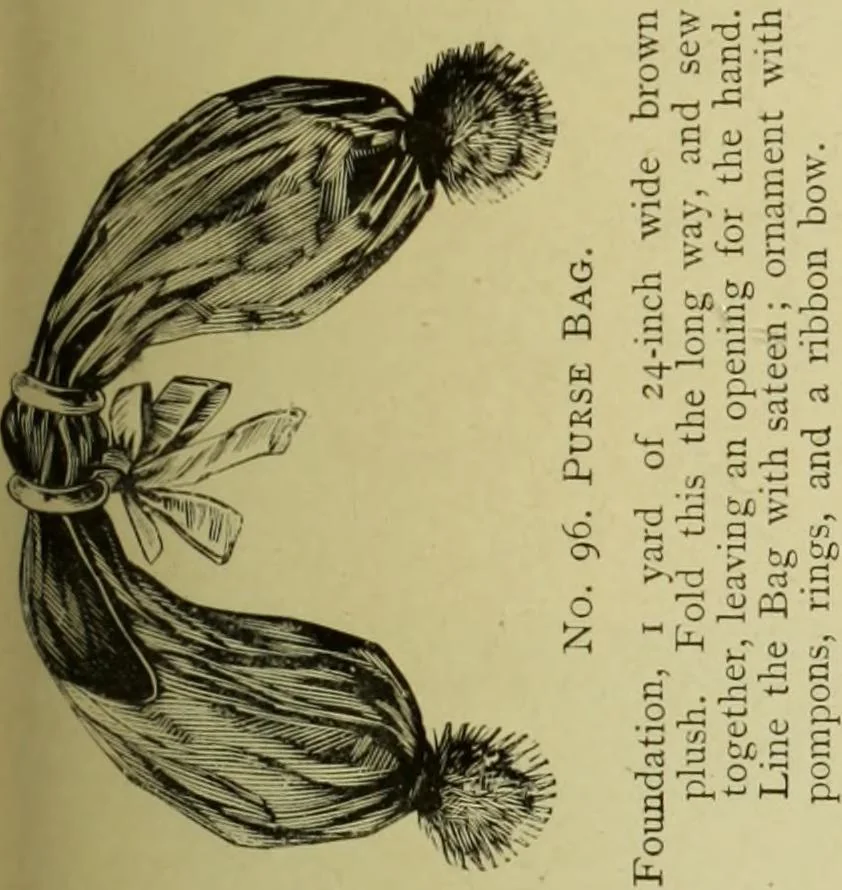 An illustration from The dictionary of needlework : an encyclopaedia of artistic, plain, and fancy needlework dealing fully with the details of all the stitches employed, the method of working, the materials used, the meaning of technical terms, and, where necessary, tracing the origin and history of the various works described, 1882, leaf 131