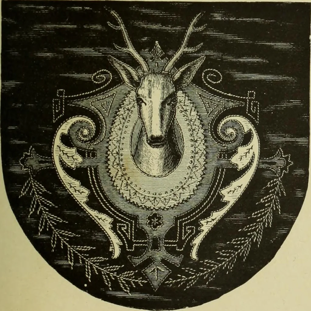 An illustration from The dictionary of needlework : an encyclopaedia of artistic, plain, and fancy needlework dealing fully with the details of all the stitches employed, the method of working, the materials used, the meaning of technical terms, and, where necessary, tracing the origin and history of the various works described, 1882, leaf 133