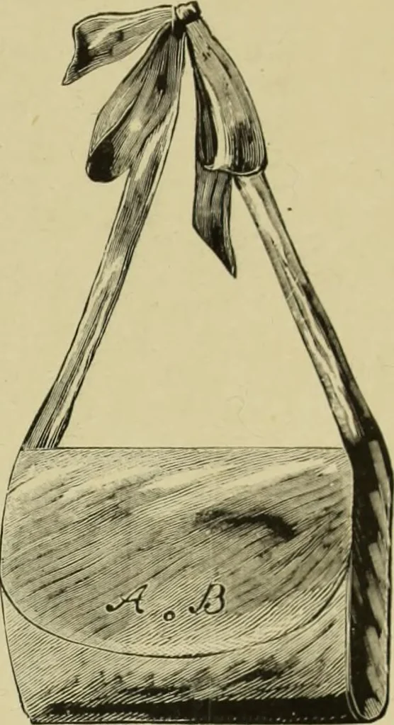 An illustration from The dictionary of needlework : an encyclopaedia of artistic, plain, and fancy needlework dealing fully with the details of all the stitches employed, the method of working, the materials used, the meaning of technical terms, and, where necessary, tracing the origin and history of the various works described, 1882, leaf 141