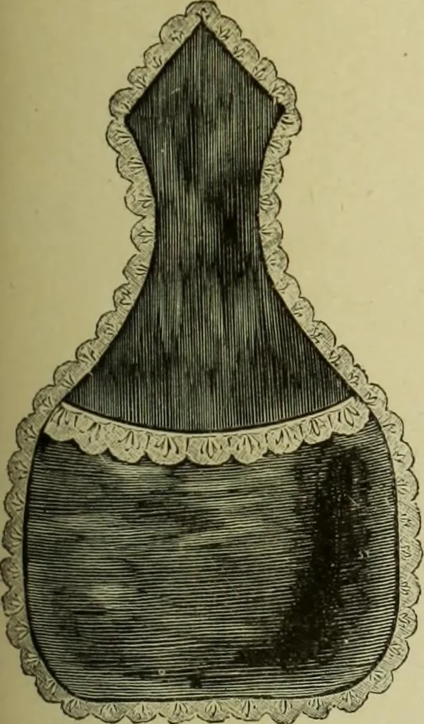 An illustration from The dictionary of needlework : an encyclopaedia of artistic, plain, and fancy needlework dealing fully with the details of all the stitches employed, the method of working, the materials used, the meaning of technical terms, and, where necessary, tracing the origin and history of the various works described, 1882, leaf 153
