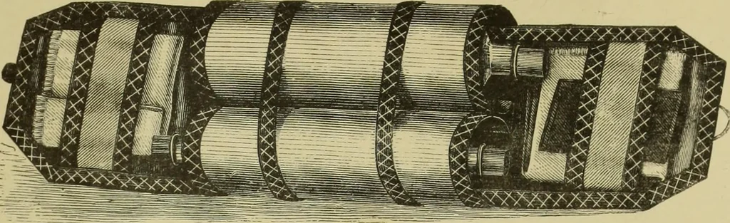 An illustration from The dictionary of needlework : an encyclopaedia of artistic, plain, and fancy needlework dealing fully with the details of all the stitches employed, the method of working, the materials used, the meaning of technical terms, and, where necessary, tracing the origin and history of the various works described, 1882, leaf 159
