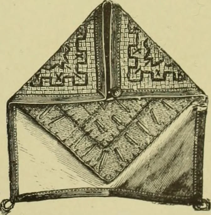 An illustration from The dictionary of needlework : an encyclopaedia of artistic, plain, and fancy needlework dealing fully with the details of all the stitches employed, the method of working, the materials used, the meaning of technical terms, and, where necessary, tracing the origin and history of the various works described, 1882, leaf 165
