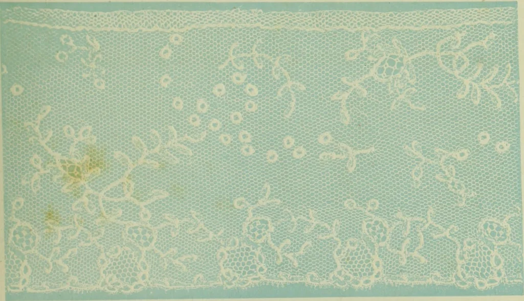 An illustration from The dictionary of needlework : an encyclopaedia of artistic, plain, and fancy needlework dealing fully with the details of all the stitches employed, the method of working, the materials used, the meaning of technical terms, and, where necessary, tracing the origin and history of the various works described, 1882, leaf 23