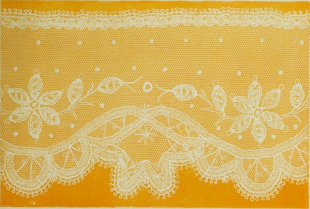 An illustration from The dictionary of needlework : an encyclopaedia of artistic, plain, and fancy needlework dealing fully with the details of all the stitches employed, the method of working, the materials used, the meaning of technical terms, and, where necessary, tracing the origin and history of the various works described, 1882, leaf 59