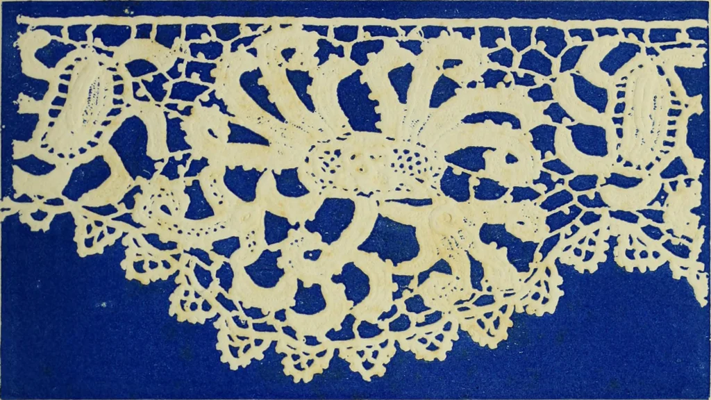 An illustration from The dictionary of needlework : an encyclopaedia of artistic, plain, and fancy needlework dealing fully with the details of all the stitches employed, the method of working, the materials used, the meaning of technical terms, and, where necessary, tracing the origin and history of the various works described, 1882, leaf 91