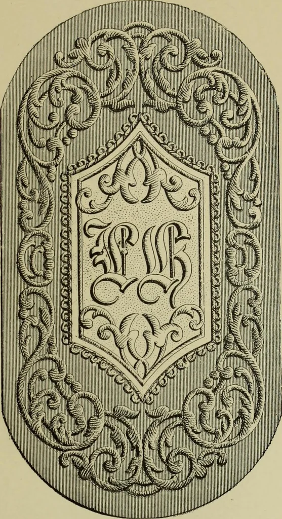 An illustration from The dictionary of needlework : an encyclopaedia of artistic, plain, and fancy needlework dealing fully with the details of all the stitches employed, the method of working, the materials used, the meaning of technical terms, and, where necessary, tracing the origin and history of the various works described, 1882, leaf 141