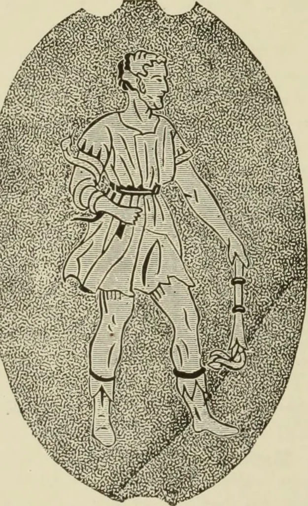 An illustration from The dictionary of needlework : an encyclopaedia of artistic, plain, and fancy needlework dealing fully with the details of all the stitches employed, the method of working, the materials used, the meaning of technical terms, and, where necessary, tracing the origin and history of the various works described, 1882, leaf 16