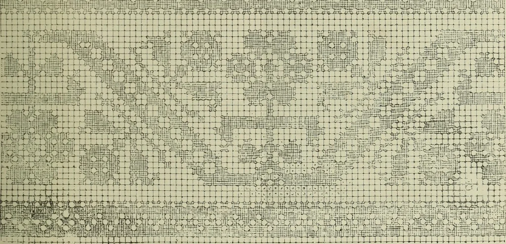 An illustration from The dictionary of needlework : an encyclopaedia of artistic, plain, and fancy needlework dealing fully with the details of all the stitches employed, the method of working, the materials used, the meaning of technical terms, and, where necessary, tracing the origin and history of the various works described, 1882, leaf 55