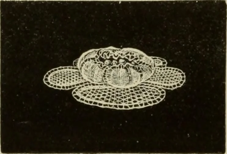An illustration from The dictionary of needlework : an encyclopaedia of artistic, plain, and fancy needlework dealing fully with the details of all the stitches employed, the method of working, the materials used, the meaning of technical terms, and, where necessary, tracing the origin and history of the various works described, 1882, leaf 86