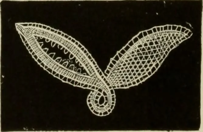 An illustration from The dictionary of needlework : an encyclopaedia of artistic, plain, and fancy needlework dealing fully with the details of all the stitches employed, the method of working, the materials used, the meaning of technical terms, and, where necessary, tracing the origin and history of the various works described, 1882, leaf 96
