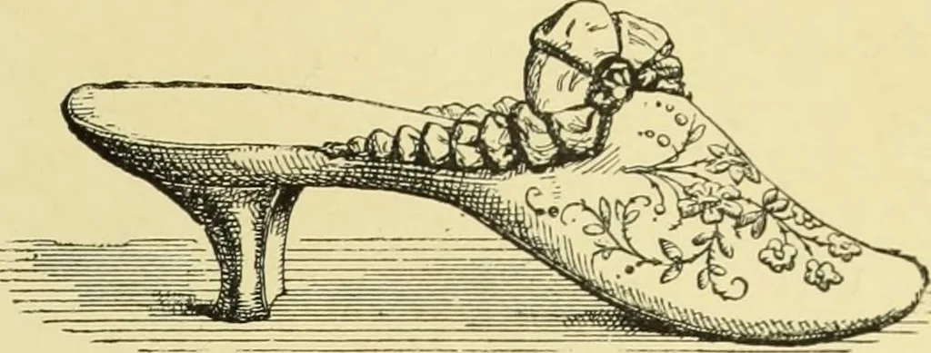 An illustration from The dictionary of needlework : an encyclopaedia of artistic, plain, and fancy needlework dealing fully with the details of all the stitches employed, the method of working, the materials used, the meaning of technical terms, and, where necessary, tracing the origin and history of the various works described, 1882, leaf 120