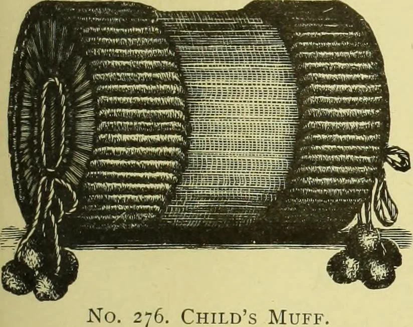 An illustration from The dictionary of needlework : an encyclopaedia of artistic, plain, and fancy needlework dealing fully with the details of all the stitches employed, the method of working, the materials used, the meaning of technical terms, and, where necessary, tracing the origin and history of the various works described, 1882, leaf 128