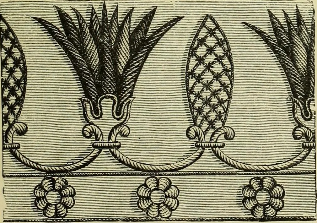 An illustration from The dictionary of needlework : an encyclopaedia of artistic, plain, and fancy needlework dealing fully with the details of all the stitches employed, the method of working, the materials used, the meaning of technical terms, and, where necessary, tracing the origin and history of the various works described, 1882, leaf 140