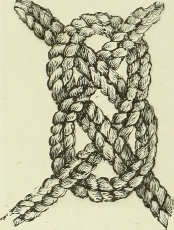 An illustration from The dictionary of needlework : an encyclopaedia of artistic, plain, and fancy needlework dealing fully with the details of all the stitches employed, the method of working, the materials used, the meaning of technical terms, and, where necessary, tracing the origin and history of the various works described, 1882, leaf 31