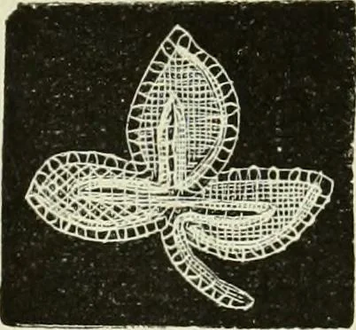 An illustration from The dictionary of needlework : an encyclopaedia of artistic, plain, and fancy needlework dealing fully with the details of all the stitches employed, the method of working, the materials used, the meaning of technical terms, and, where necessary, tracing the origin and history of the various works described, 1882, leaf 48