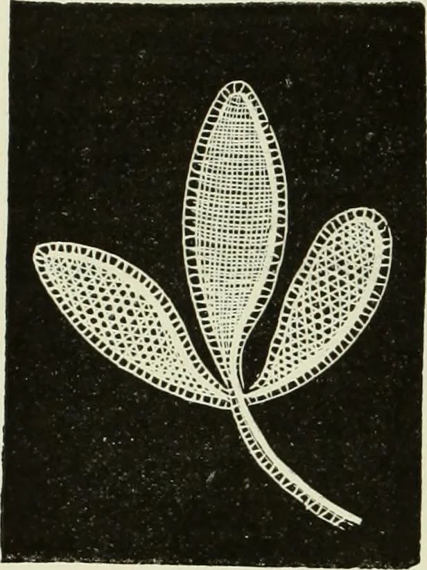An illustration from The dictionary of needlework : an encyclopaedia of artistic, plain, and fancy needlework dealing fully with the details of all the stitches employed, the method of working, the materials used, the meaning of technical terms, and, where necessary, tracing the origin and history of the various works described, 1882, leaf 49