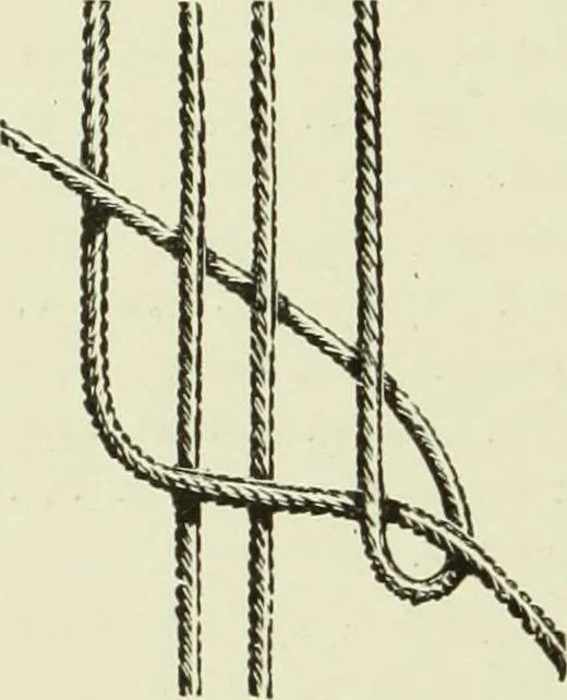 An illustration from The dictionary of needlework : an encyclopaedia of artistic, plain, and fancy needlework dealing fully with the details of all the stitches employed, the method of working, the materials used, the meaning of technical terms, and, where necessary, tracing the origin and history of the various works described, 1882, leaf 57
